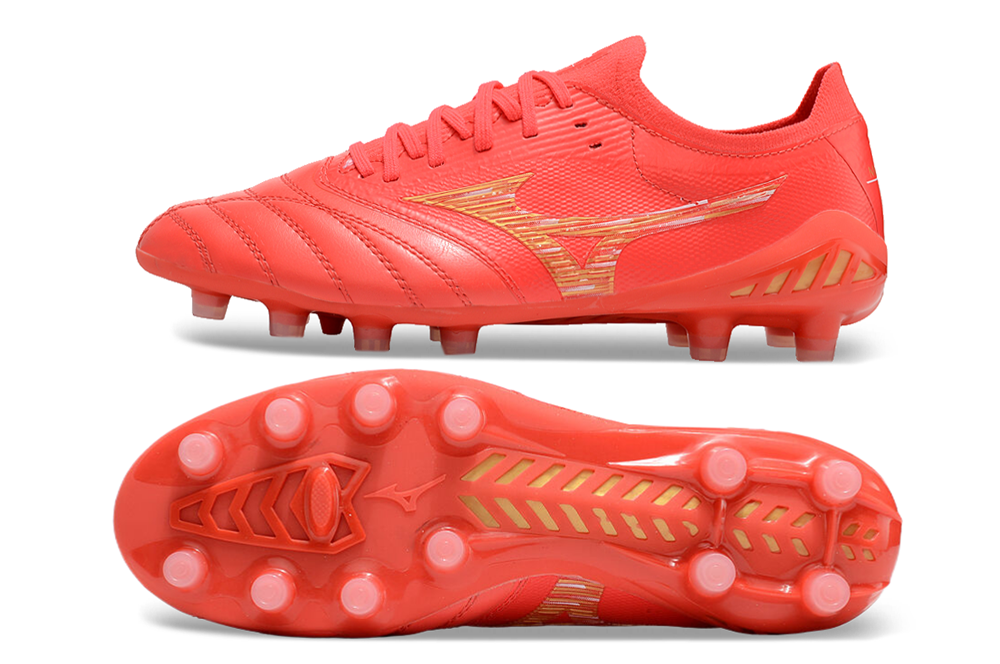 Mizuno Morelia Neo III FG - Vermelho