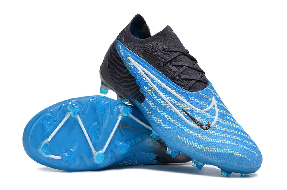 Nike Feminina Phantom GX Elite FG - Azul Preto