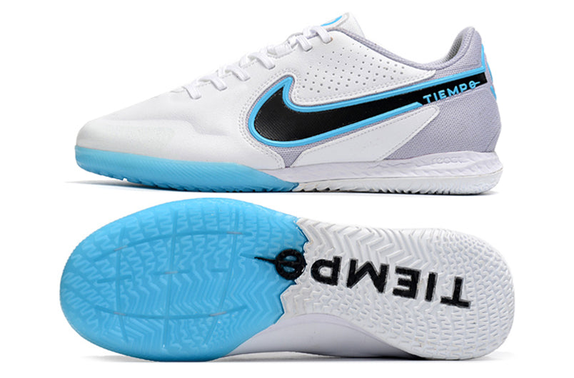 Nike Tiempo Legend 9 Pro Futsal - Branco Azul