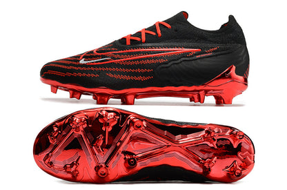 Nike Feminina Phantom GX Elite FG - Vermelho Preto