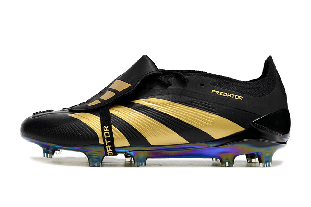 Adidas Predator Elite Tongue FG - Preto Dourado