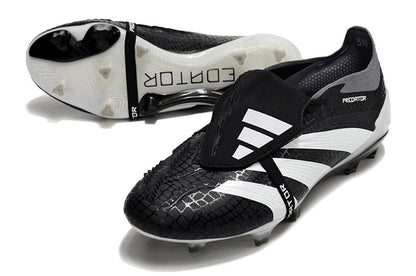 Adidas Predator Elite Tongue FG - Preto Branco