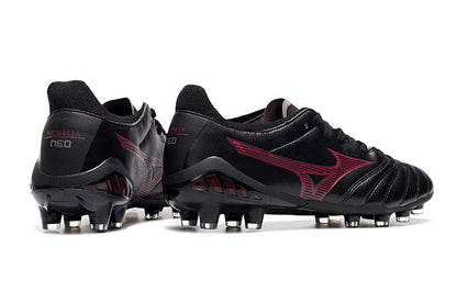 Mizuno Morelia Neo III Pro FG - Preto Vermelho