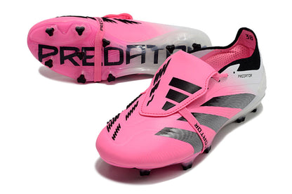 Adidas Predator Elite Tongue FG - Branco Rosa