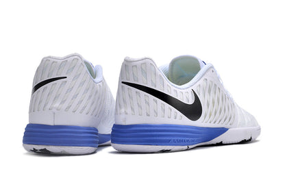 Nike Feminina Lunar Gato II Futsal - Branco Azul