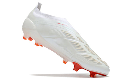 Adidas Predator Elite + FG - Branco Vermelho