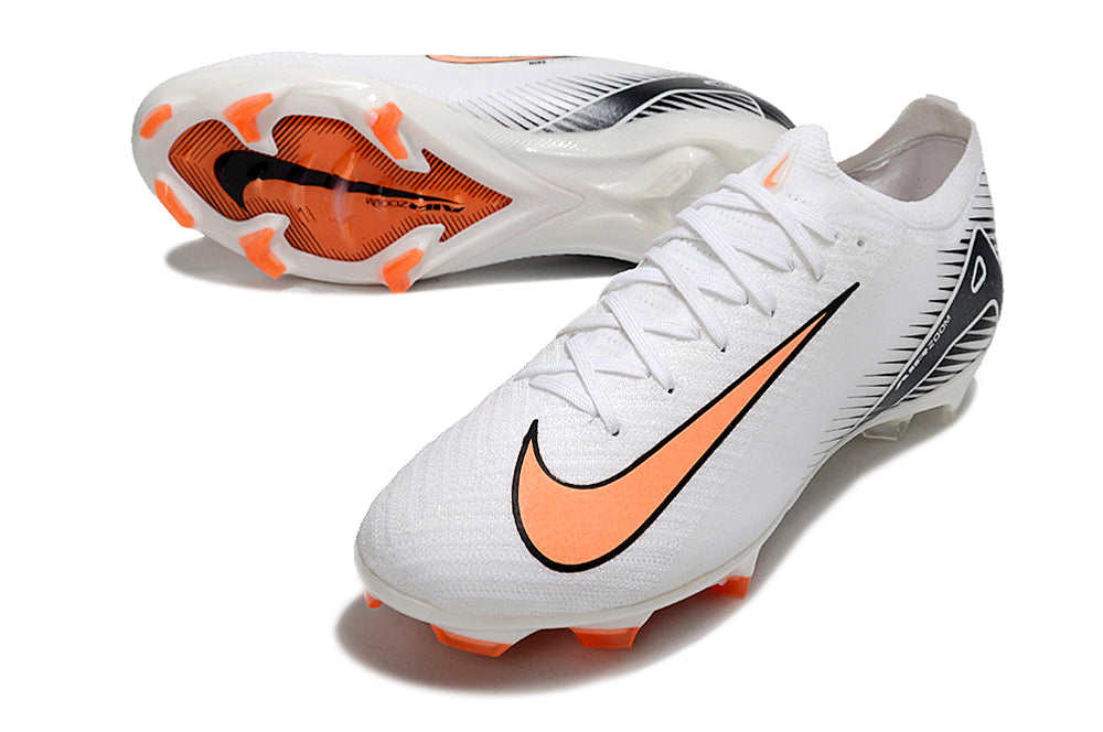 Nike Air Zoom Mercurial Vapor 16 Elite FG - Branco Laranja