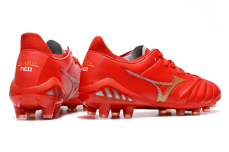 Mizuno Morelia Neo III Pro FG - Vermelho