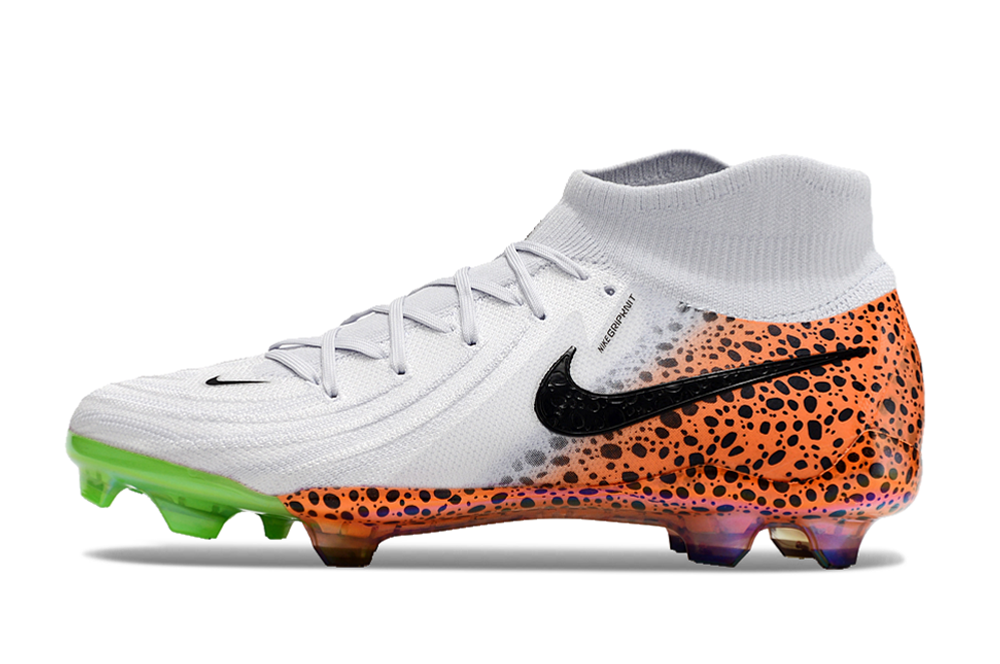 Nike Feminina Phantom Luna II Elite FG - Cinza Laranja