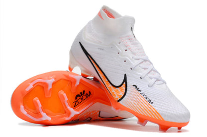 Nike Feminina Air Zoom Superfly 9 FG Elite - Branco Laranja