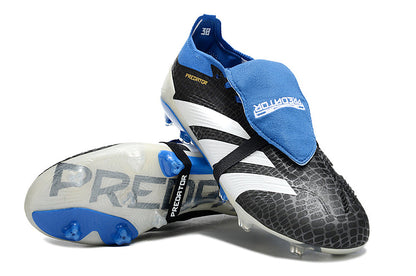 Adidas Feminina Predator Elite Tongue FG - Preto Azul