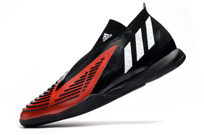 Adidas Predator Edge + Futsal - Preto/Vermelho