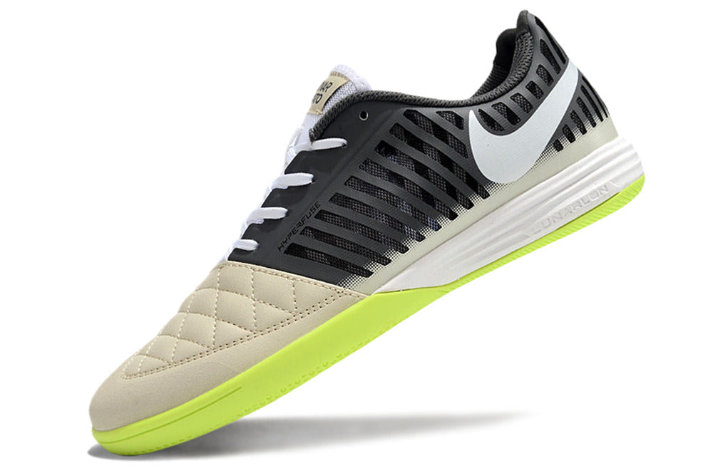 Nike Feminina Lunar Gato II Futsal - Cinza Verde