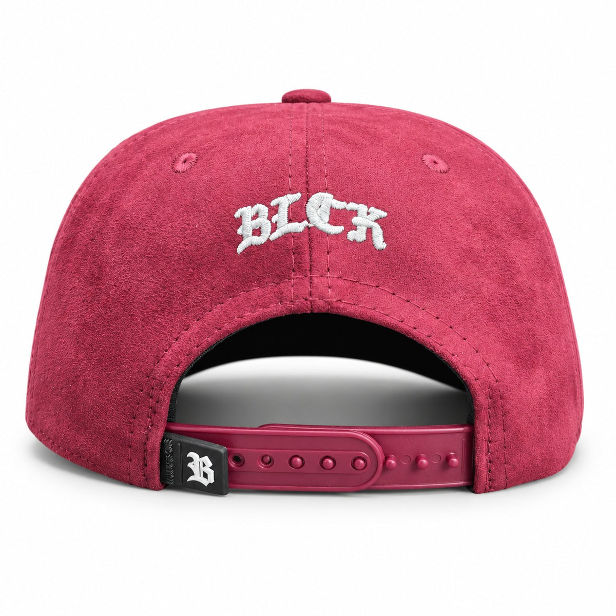 Quepis Snapback - suede Vino