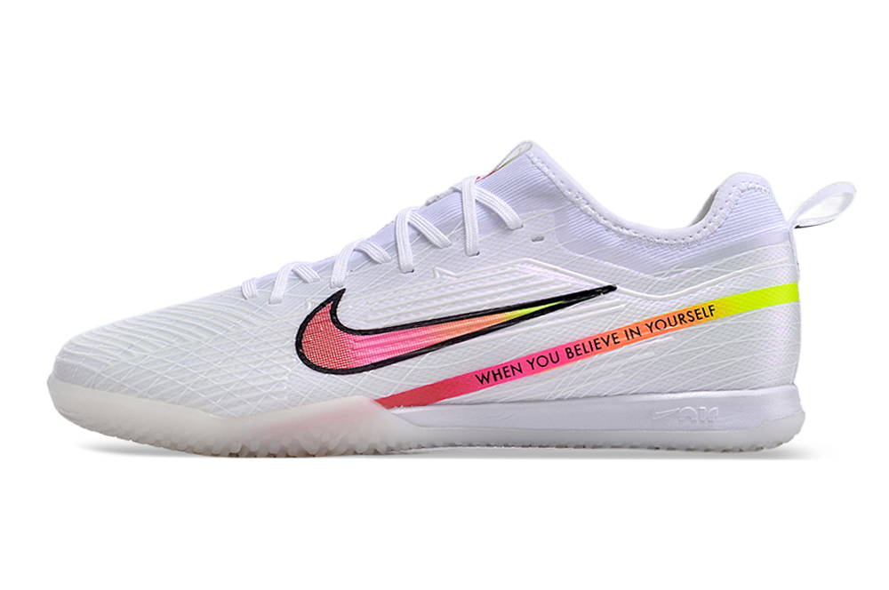 Nike Air Zoom Mercurial Vapor 15 Pro Futsal - Branco Rosa