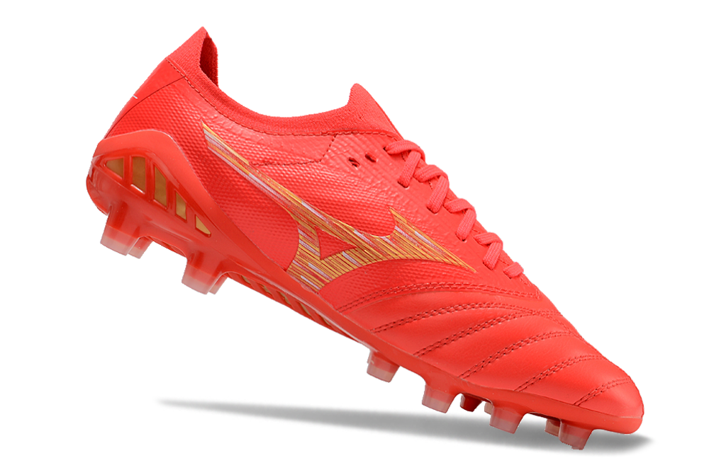 Mizuno Morelia Neo III FG - Vermelho