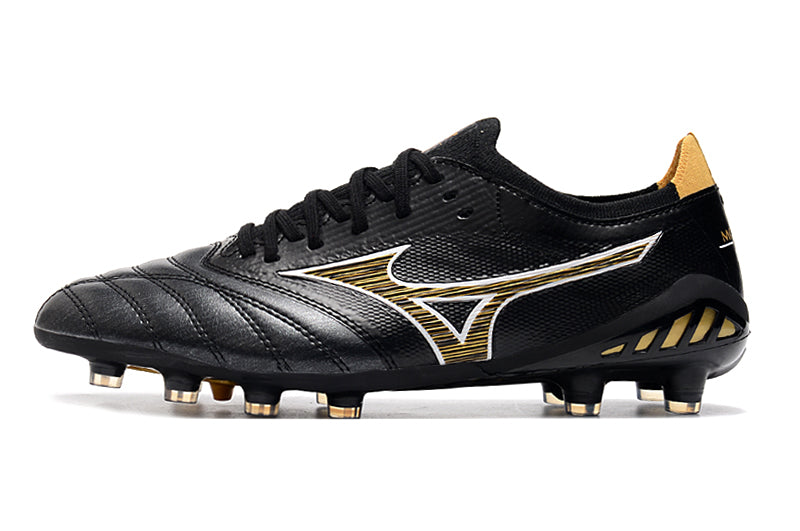 Mizuno Morelia Neo III FG - Preto Amarelo