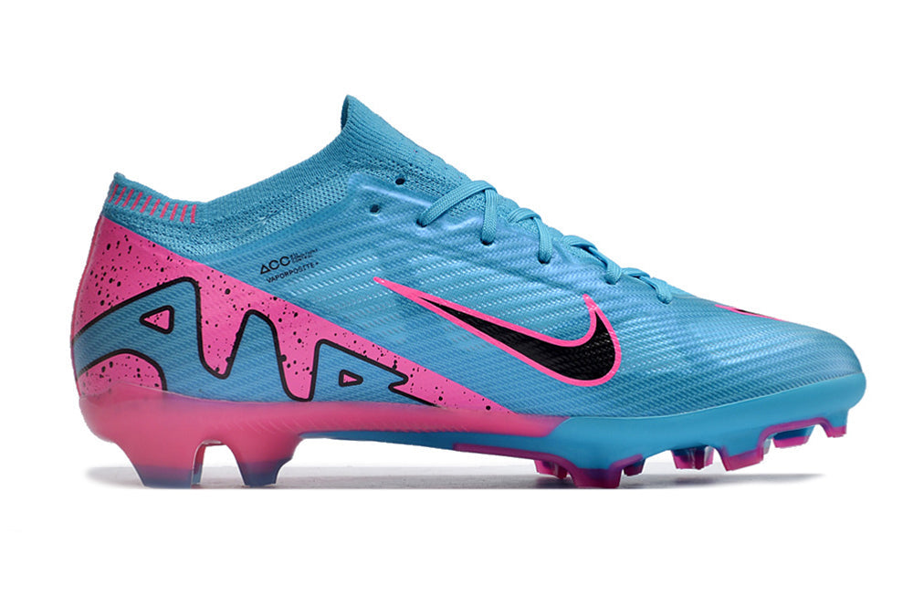 Nike Feminina Air Zoom Mercurial Vapor 15 FG Elite - Azul Rosa