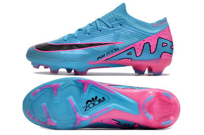 Nike Feminina Air Zoom Mercurial Vapor 15 FG Elite - Azul Rosa