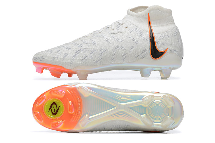 Nike Feminina Phantom Luna Elite FG - Branco Laranja