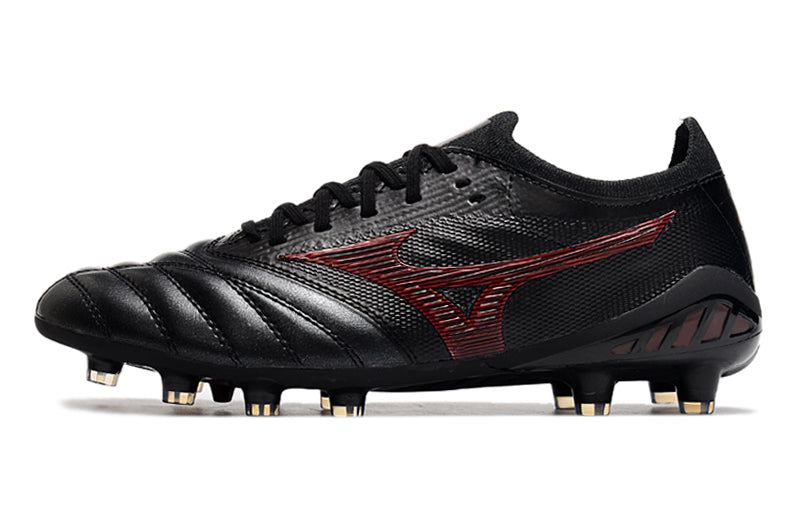 Mizuno Morelia Neo III FG - Preto Vermelho