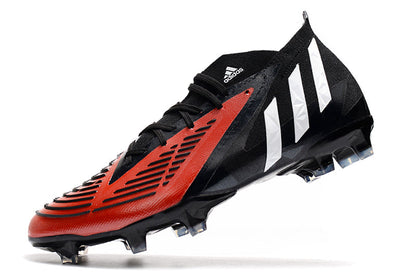 Adidas Predator Edge.1 FG Preto/Vermelho