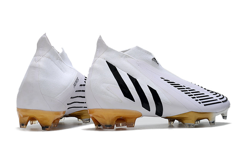 Adidas Predator Edge + FG Branco Dourado