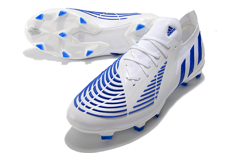 Adidas Predator Edge.1 Low FG - Branco Azul