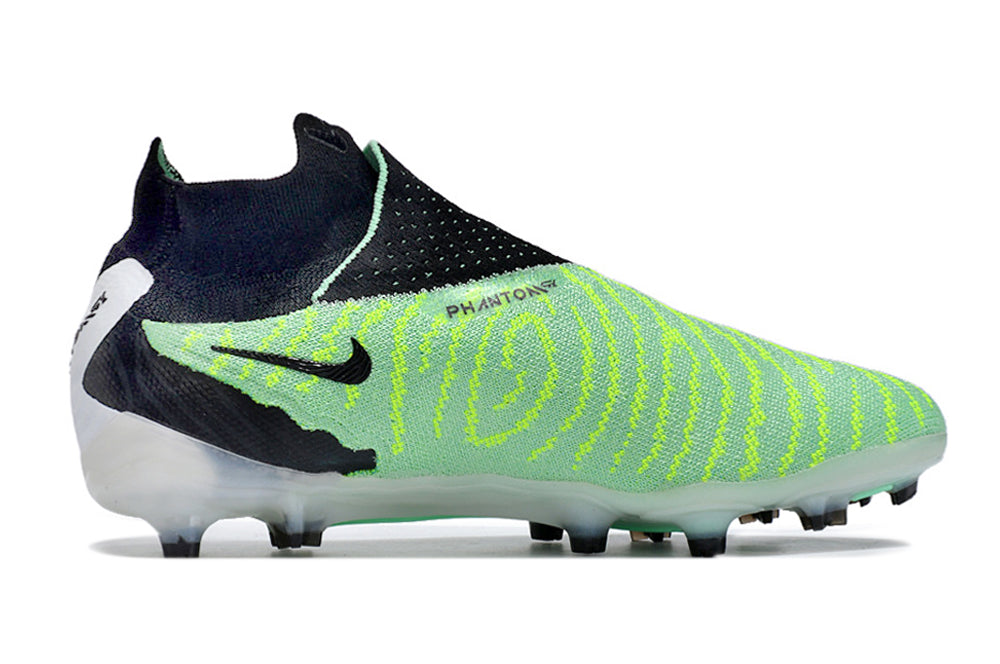 Nike Feminina Phantom GX Elite DF FG - Verde Preto