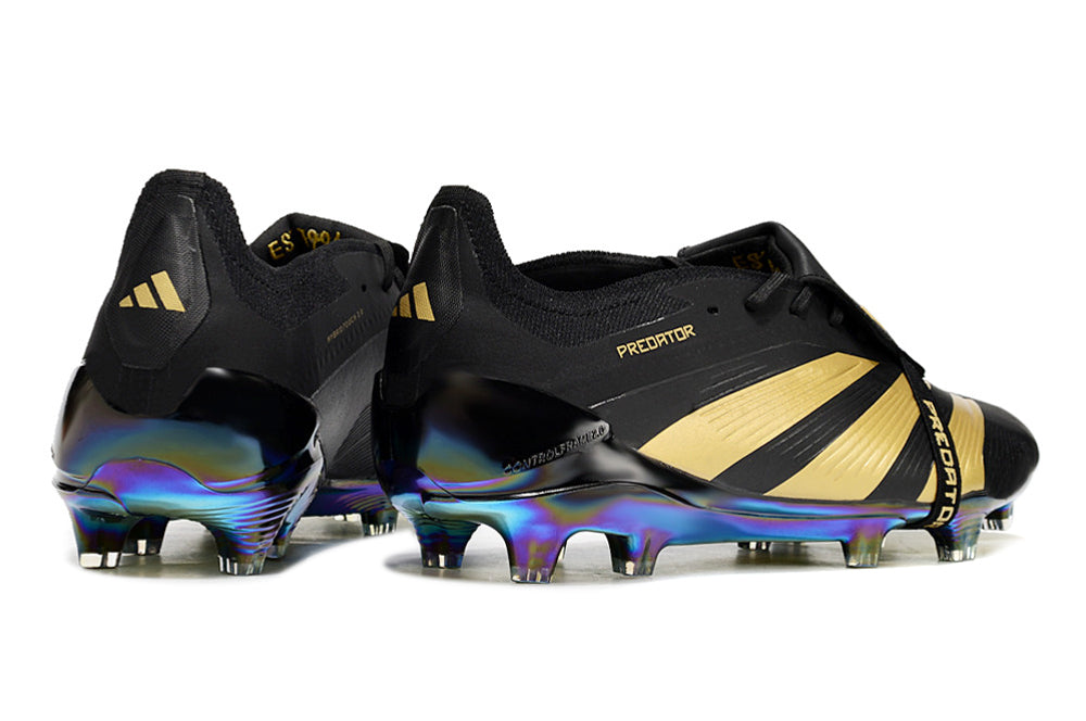 Adidas Predator Elite Tongue FG - Preto Dourado