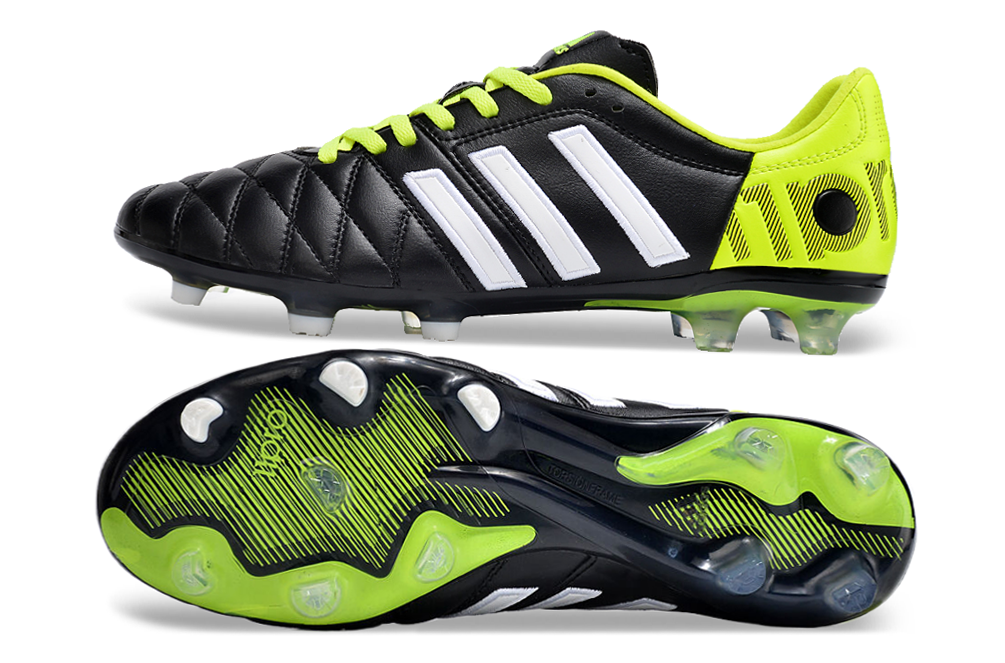 Adidas 11 Pro FG - Preto Verde