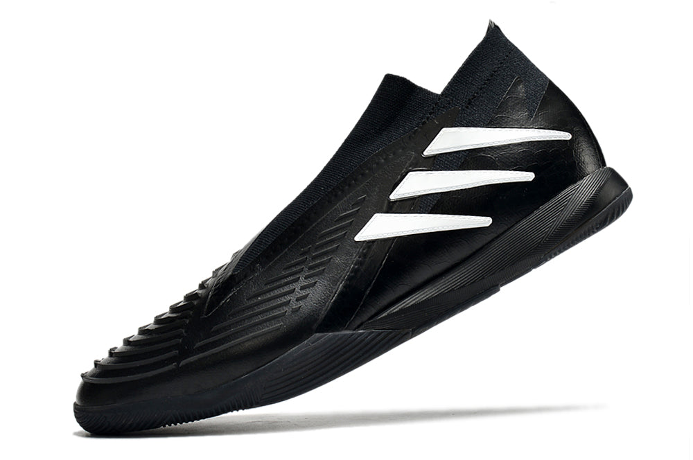 Adidas Predator Edge + Futsal - Preto Branco