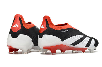 Adidas Predator Elite + FG -Preto Vermelho