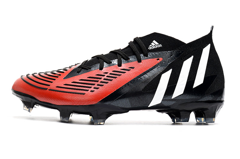 Adidas Predator Edge.1 FG Preto/Vermelho