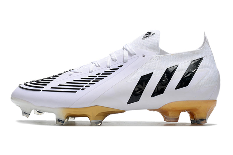 Adidas Predator Edge.1 Low FG - Branco Dourado