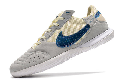 Nike Street Gato Futsal - Bege Azul