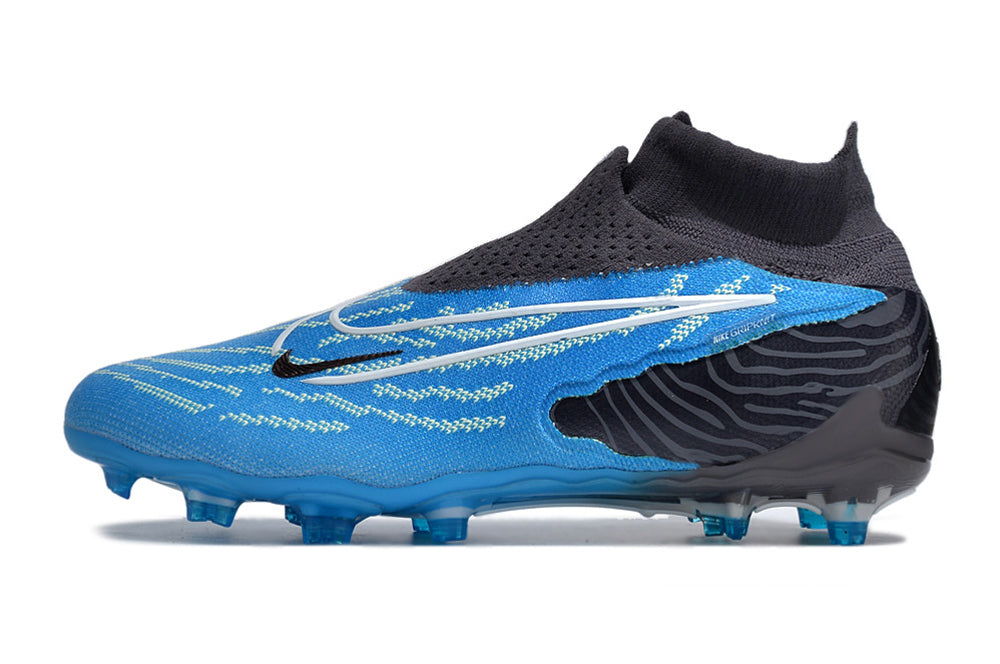 Nike Feminina Phantom GX Elite DF FG - Azul Preto