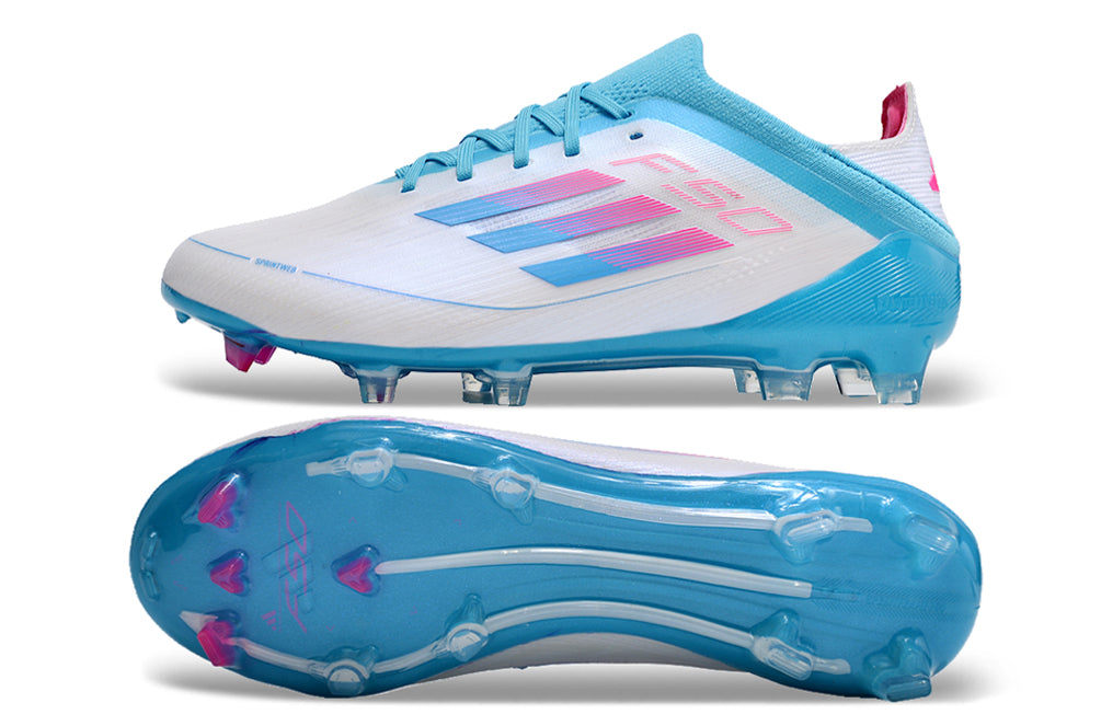 Adidas Feminina F50 Elite FG - Azul Branco