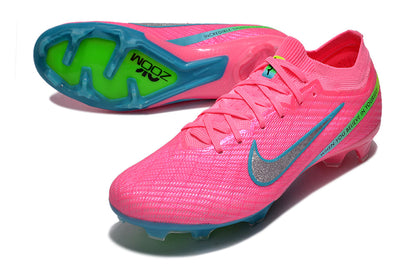 Nike Feminina Air Zoom Mercurial Vapor 15 FG Elite - Rosa Azul