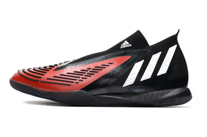 Adidas Predator Edge + Futsal - Preto/Vermelho