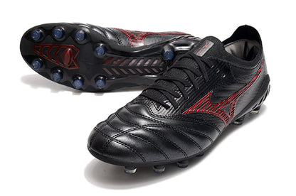 Mizuno Morelia Neo III FG - Preto Vermelho