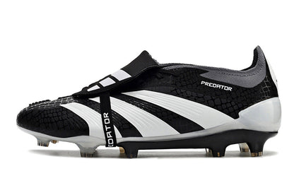 Adidas Predator Elite Tongue FG - Preto Branco