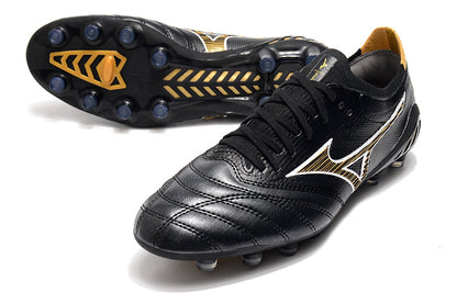 Mizuno Morelia Neo III FG - Preto Amarelo