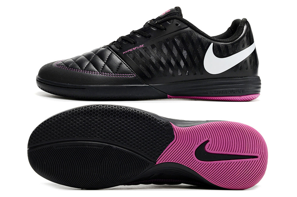 Nike Feminina Lunar Gato II Futsal - Preto Roxo