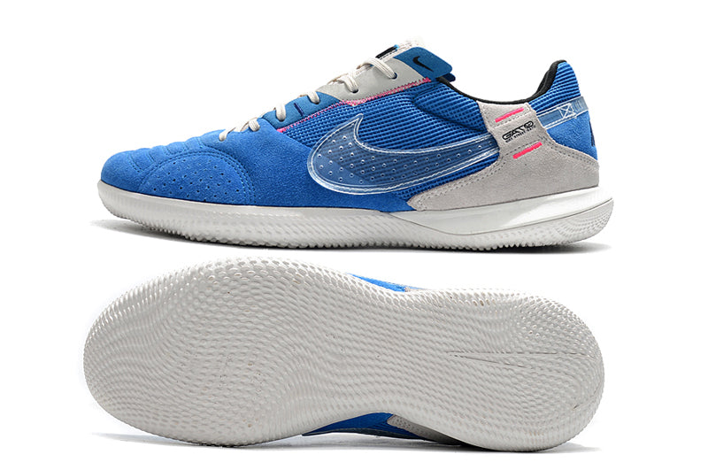 Nike Street Gato Futsal - Azul Branco