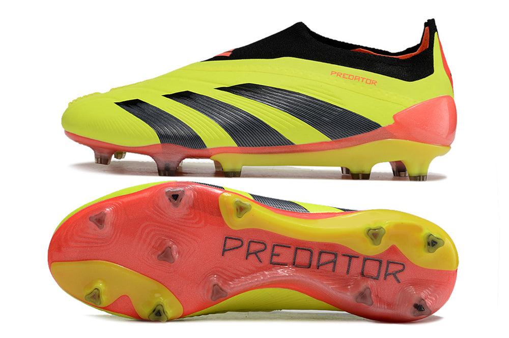 Adidas Predator Elite + FG - Amarelo Preto