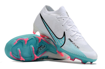 Nike Feminina Air Zoom Mercurial Vapor 15 FG Elite - Azul Branco