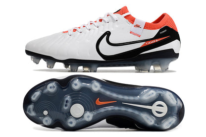 Nike Tiempo Legend X Elite FG - Branco Vermelho