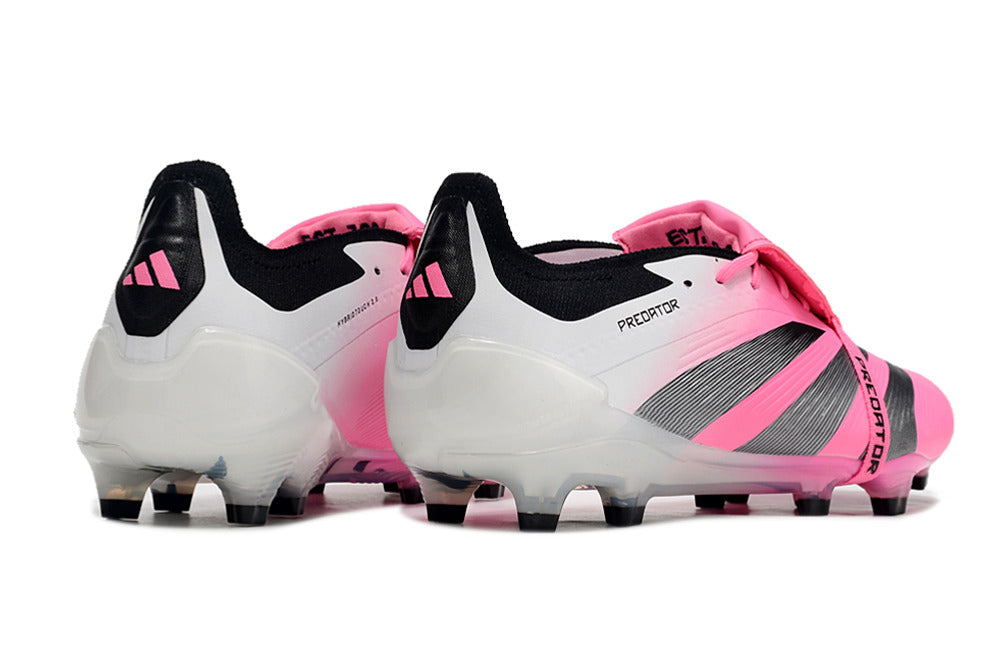 Adidas Predator Elite Tongue FG - Branco Rosa