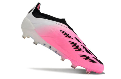 Adidas Predator Elite + FG - Branco Rosa